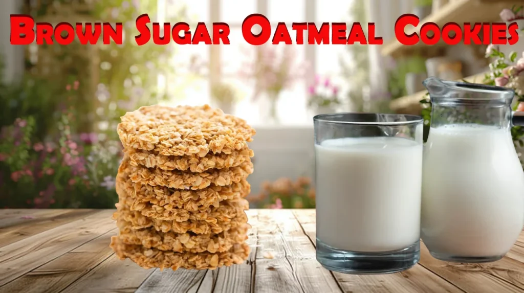 Brown Sugar Oatmeal Cookies