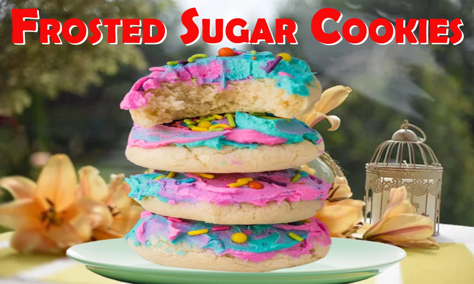 Frosted Sugar Cookies