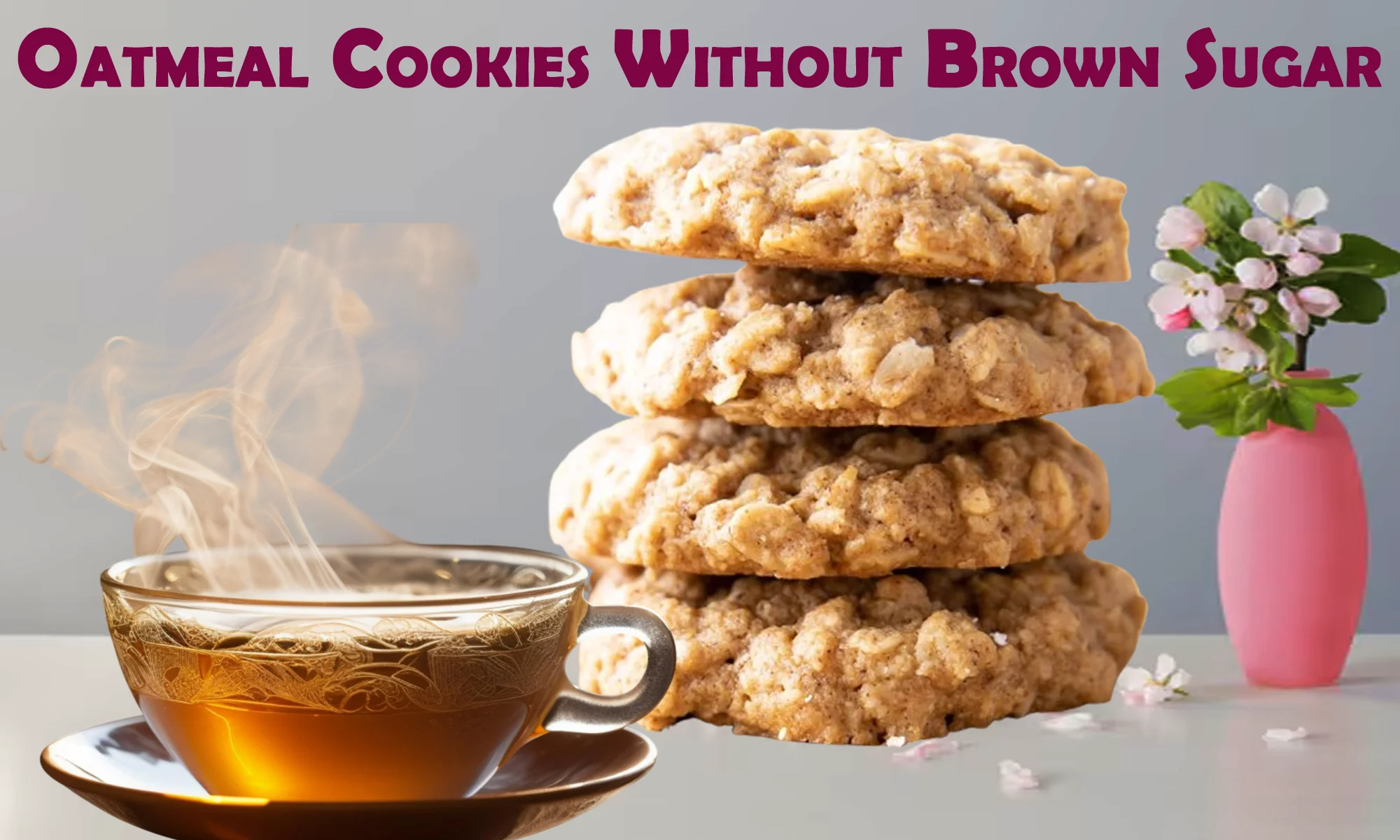 Oatmeal Cookies Without Brown Sugar