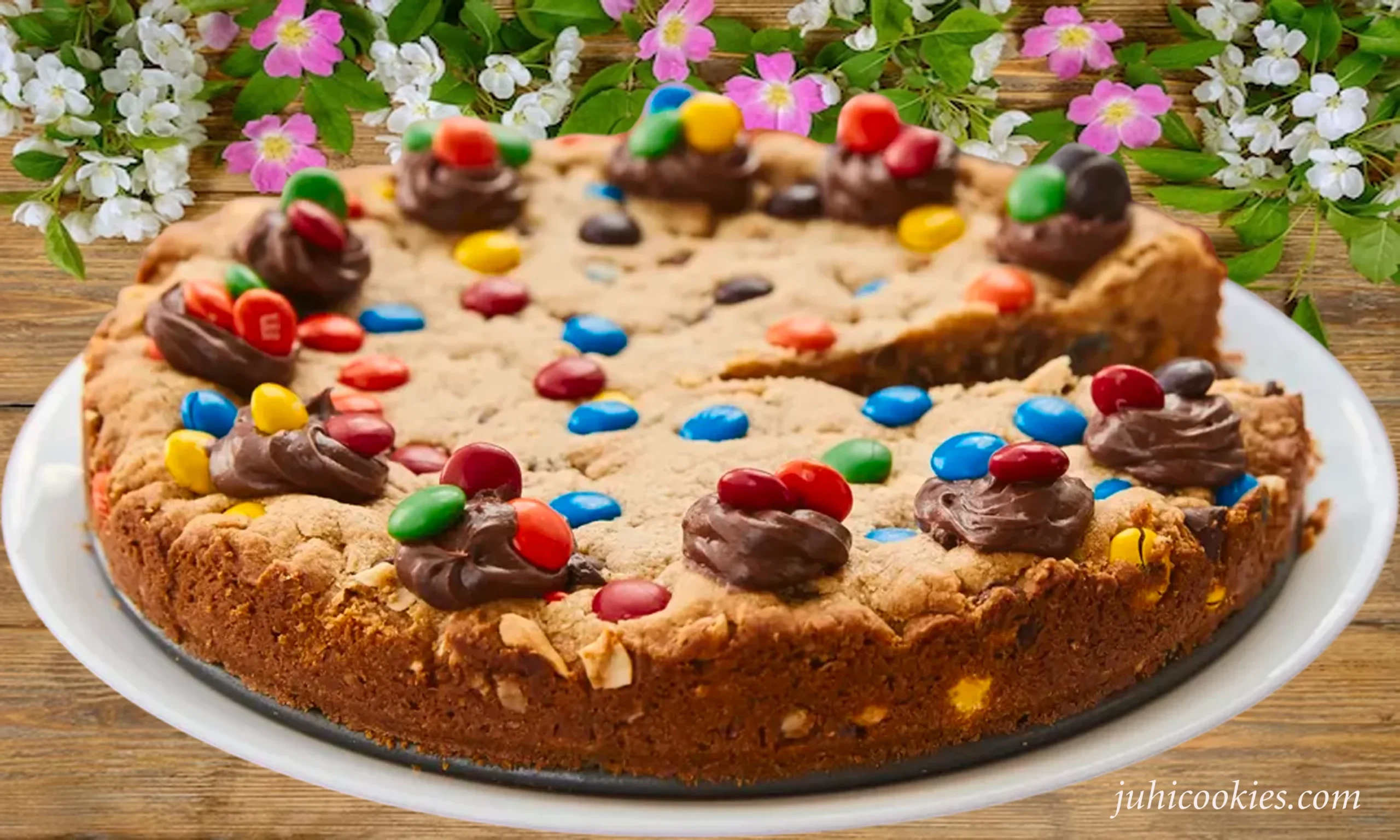 Vegan Chocolate Chip Cookie Cake